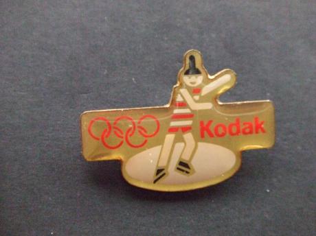 Olympische spelen sponsor Kodak schaatsen